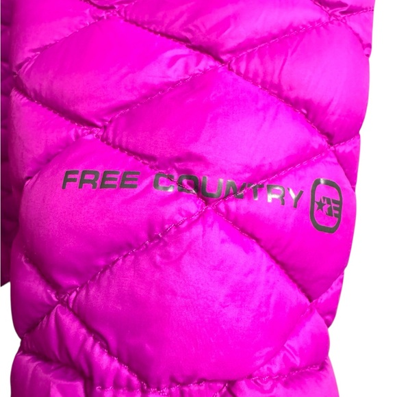 Free Country Women's Purple Quilted Jacket - Picture 4 of 6